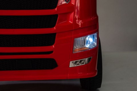 LEAN CARS Auto Na Akumulator Scania 500R HL698 Czerwone 4x4 LEAN CARS Auto Na Akumulator Scania 500R HL698 Czerwone 4x4