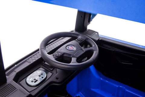 LEAN CARS Auto Na Akumulator Scania 500R HL698 Niebieskie 4x4 LEAN CARS Auto Na Akumulator Scania 500R HL698 Niebieskie 4x4