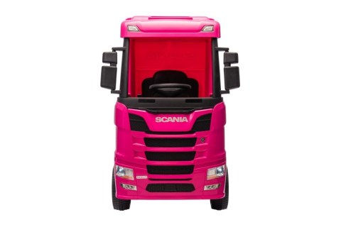 LEAN CARS Auto Na Akumulator Scania 500R HL698 Różowe 4x4 LEAN CARS Auto Na Akumulator Scania 500R HL698 Różowe 4x4