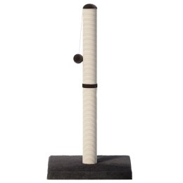 LEAN Drapak dla Kota Słupek do Drapania Wieża Ciemnoszary 80 cm x 40 cm