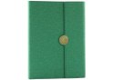 LEAN Notes Biurowy Na Magnes Notatnik A5 W Linie Z Obiciem Zielony