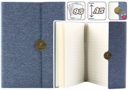 LEAN Notes Biurowy Na Magnes Notatnik W Linie A5 Z Obiciem Szary