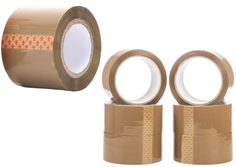 LEAN Taśma Pakowa Brązowa Kauczuk Syntetyczny 48MM*50M 54Yd Mocna LEAN Taśma Pakowa Brązowa Kauczuk Syntetyczny 48MM*50M 54Yd Mocna