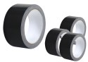 LEAN Taśma Tekstylna Wytrzymała Mocna Uniwersalna Czarna 48mm/54Y
