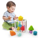 LEAN Toys Elastyczna Kostka Sensoryczna Antystresowa Sorter Gumki Klocki Dla Dzieci
