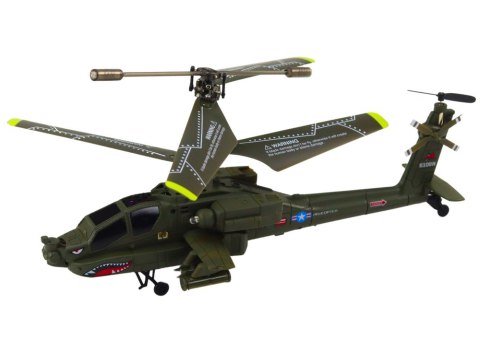 LEAN Toys Helikopter Militarny Apache Zdalnie Sterowany RC Syma S109H Khaki LEAN Toys Helikopter Militarny Apache Zdalnie Sterowany RC Syma S109H Khaki