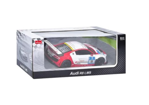 Rastar Auto R/C 1:24 Zdalnie Sterowane Sportowe AUDI R8 LMS Białe Rastar Auto R/C 1:24 Zdalnie Sterowane Sportowe AUDI R8 LMS Białe