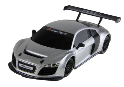 Rastar Auto R/C 1:24 Zdalnie Sterowane Sportowe AUDI R8 LMS Srebrne Rastar Auto R/C 1:24 Zdalnie Sterowane Sportowe AUDI R8 LMS Srebrne