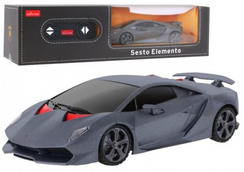Rastar Auto Sportowe RC 1:24 Zdalnie Sterowane Lamborghini Sesto Elemento Szare Rastar Auto Sportowe RC 1:24 Zdalnie Sterowane Lamborghini Sesto Elemento Szare