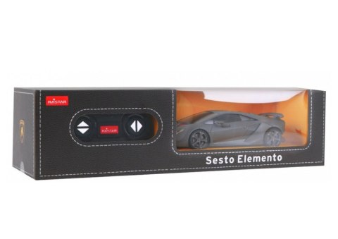Rastar Auto Sportowe RC 1:24 Zdalnie Sterowane Lamborghini Sesto Elemento Szare Rastar Auto Sportowe RC 1:24 Zdalnie Sterowane Lamborghini Sesto Elemento Szare