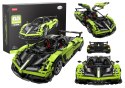 Rastar Klocki Konstrukcyjne Auto RC Rastar 1:8 Pagani Huyara BC Zielone 2896 Elementów
