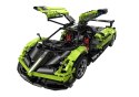 Rastar Klocki Konstrukcyjne Auto RC Rastar 1:8 Pagani Huyara BC Zielone 2896 Elementów