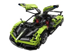 Rastar Klocki Konstrukcyjne Auto RC Rastar 1:8 Pagani Huyara BC Zielone 2896 Elementów