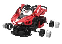 Rastar Klocki Konstrukcyjne Auto Rastar 1:18 Ferrari FXXK EVO Czerwone 88 Elementów