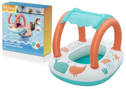 Bestway Dmuchany Ponton z Daszkiem 84 x 67cm Bestway 34203 Bestway Dmuchany Ponton z Daszkiem 84 x 67cm Bestway 34203
