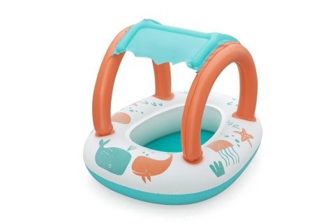 Bestway Dmuchany Ponton z Daszkiem 84 x 67cm Bestway 34203 Bestway Dmuchany Ponton z Daszkiem 84 x 67cm Bestway 34203