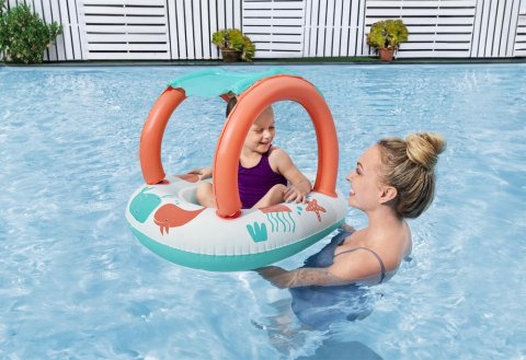 Bestway Dmuchany Ponton z Daszkiem 84 x 67cm Bestway 34203 Bestway Dmuchany Ponton z Daszkiem 84 x 67cm Bestway 34203