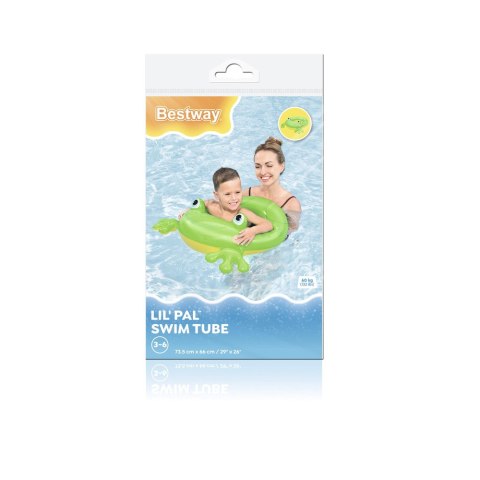 Bestway Koło Do Pływania Żabka 73 x 66 cm Bestway 36464 Bestway Koło Do Pływania Żabka 73 x 66 cm Bestway 36464