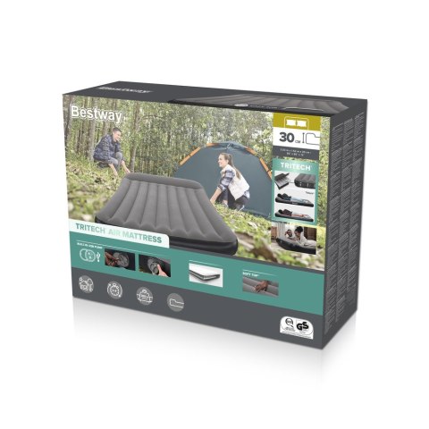 Bestway Materac Dmuchany Dwuosobowy 150 x 203 x 30 cm Bestway 671BS Bestway Materac Dmuchany Dwuosobowy 150 x 203 x 30 cm Bestway 671BS