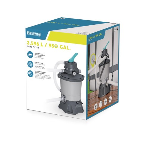 Bestway Pompa Piaskowa Do Basenów 3028L/h Bestway 58515 Bestway Pompa Piaskowa Do Basenów 3028L/h Bestway 58515
