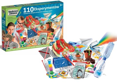 Clementoni Naukowa Zabawa 110 Eksperymentów Clementoni 50720 Clementoni Naukowa Zabawa 110 Eksperymentów Clementoni 50720