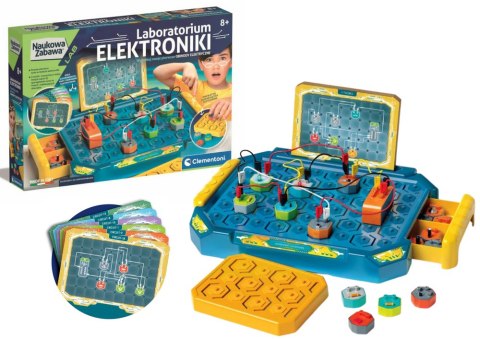 Clementoni Naukowa Zabawa Laboratorium Elektroniki Clementoni 50727 Clementoni Naukowa Zabawa Laboratorium Elektroniki Clementoni 50727