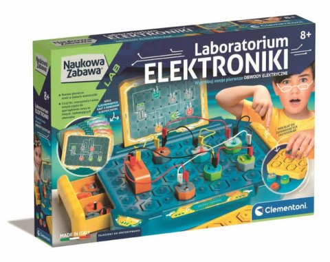 Clementoni Naukowa Zabawa Laboratorium Elektroniki Clementoni 50727 Clementoni Naukowa Zabawa Laboratorium Elektroniki Clementoni 50727