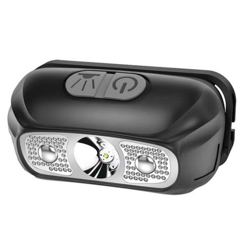 LEAN Latarka Czołowa LED Czołówka Dwa Tryby Ładowanie USB Do 5h Działania LEAN Latarka Czołowa LED Czołówka Dwa Tryby Ładowanie USB Do 5h Działania