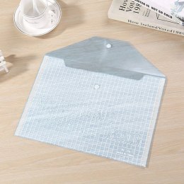 LEAN Teczka Folder Kopertowy Z Zapięciem Przeźroczysty Transparentny A4 20 Sztuk