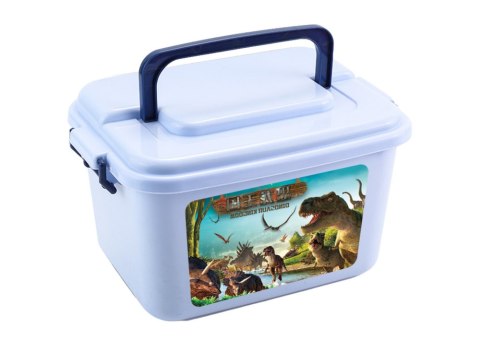 LEAN Toys Dinozaury Zestaw Figurek Park Akcesoria Pudełko 46 Elementów LEAN Toys Dinozaury Zestaw Figurek Park Akcesoria Pudełko 46 Elementów