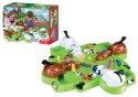 LEAN Toys Gra Zręcznościowa Farma Głodne Zwierzęta Kulki