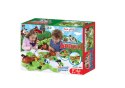 LEAN Toys Gra Zręcznościowa Farma Głodne Zwierzęta Kulki