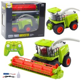 LEAN Toys Kombajn Rolniczy Z Hederem Do Zboża Zdalnie Sterowany RC 2.4G