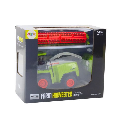 LEAN Toys Kombajn Rolniczy Z Hederem Do Zboża Zdalnie Sterowany RC 2.4G LEAN Toys Kombajn Rolniczy Z Hederem Do Zboża Zdalnie Sterowany RC 2.4G