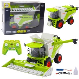 LEAN Toys Kombajn Z Hederem Do Kukurydzy 2w1 Zdalnie Sterowany RC Efekt Pary 2.4G