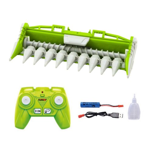LEAN Toys Kombajn Z Hederem Do Kukurydzy 2w1 Zdalnie Sterowany RC Efekt Pary 2.4G LEAN Toys Kombajn Z Hederem Do Kukurydzy 2w1 Zdalnie Sterowany RC Efekt Pary 2.4G