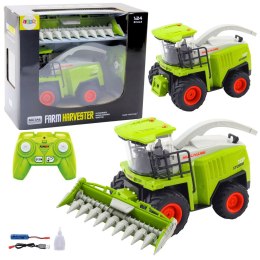 LEAN Toys Kombajn Z Hederem Do Kukurydzy Zdalnie Sterowany RC 2.4G