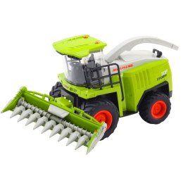 LEAN Toys Kombajn Z Hederem Do Kukurydzy Zdalnie Sterowany RC 2.4G
