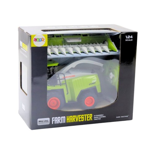 LEAN Toys Kombajn Z Hederem Do Kukurydzy Zdalnie Sterowany RC 2.4G LEAN Toys Kombajn Z Hederem Do Kukurydzy Zdalnie Sterowany RC 2.4G