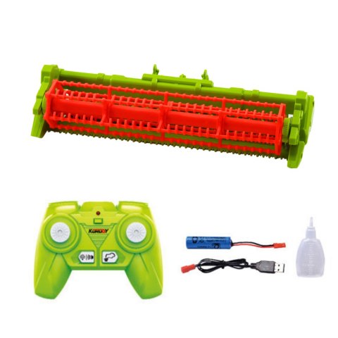 LEAN Toys Kombajn Z Hederem Do Zboża 2w1 Zdalnie Sterowany RC Efekt Dymny 2.4G LEAN Toys Kombajn Z Hederem Do Zboża 2w1 Zdalnie Sterowany RC Efekt Dymny 2.4G