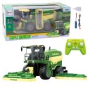 LEAN Toys Kombajn Z Kosiarkami Do Trawy Efekt Pary Zdalnie Sterowany RC 2.4G