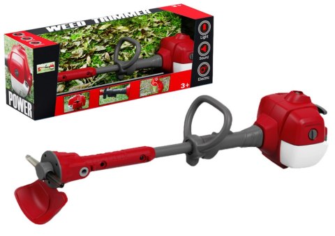 LEAN Toys Podkaszarka Do Ogrodu Dla Dzieci Czerwona Dźwięki LEAN Toys Podkaszarka Do Ogrodu Dla Dzieci Czerwona Dźwięki