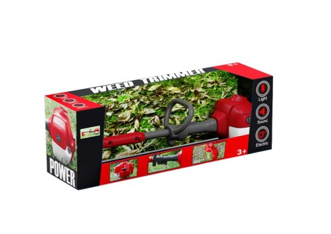 LEAN Toys Podkaszarka Do Ogrodu Dla Dzieci Czerwona Dźwięki LEAN Toys Podkaszarka Do Ogrodu Dla Dzieci Czerwona Dźwięki