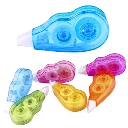 LEAN Zestaw Korektorów W Taśmie Kolorowe Opakowanie Z Suwakiem 6szt