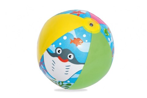 Dmuchany Basen Zestaw 3w1 dla dzieci 122x20cm Tropikalny BESTWAY + Kółko do pływania + Piłka plażowa