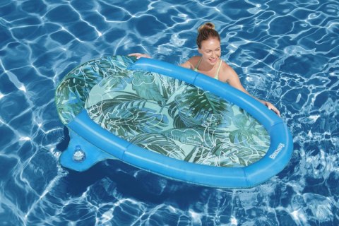 Dmuchany Materac Tropical 171x94cm BESTWAY Siateczkowe dno + Oparcie + Uchwyt na napój Dmuchany Materac Tropical 171x94cm BESTWAY Siateczkowe dno + Oparcie + Uchwyt na napój