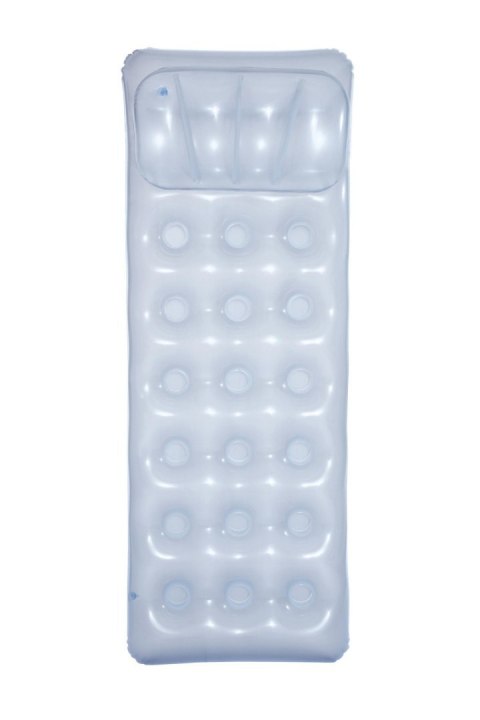 Dmuchany Materac plażowy Srebrny metalik 188x71cm BESTWAY + Zestaw naprawczy Dmuchany Materac plażowy Srebrny metalik 188x71cm BESTWAY + Zestaw naprawczy