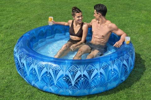 Bestway Dmuchany Basen 168 x 53 cm Niebieski Bestway 54479 Bestway Dmuchany Basen 168 x 53 cm Niebieski Bestway 54479