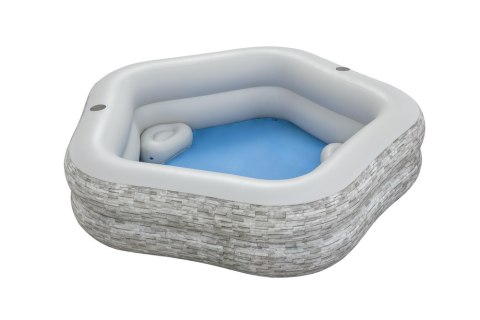 Bestway Dmuchany Basen Ogrodowy 213x 206x 53 cm Bestway 54423 Bestway Dmuchany Basen Ogrodowy 213x 206x 53 cm Bestway 54423