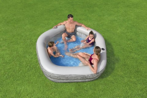 Bestway Dmuchany Basen Ogrodowy 213x 206x 53 cm Bestway 54423 Bestway Dmuchany Basen Ogrodowy 213x 206x 53 cm Bestway 54423